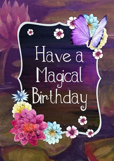 Wishing a Magical Individual a Birthday Filled with Joy and Wonder